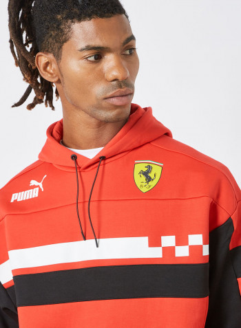 Ferrari Race SDS Hoodie Red