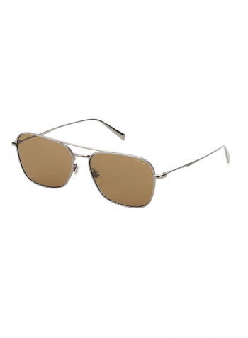 Men's Square Frame Sunglasses - Lens Size: 58 mm