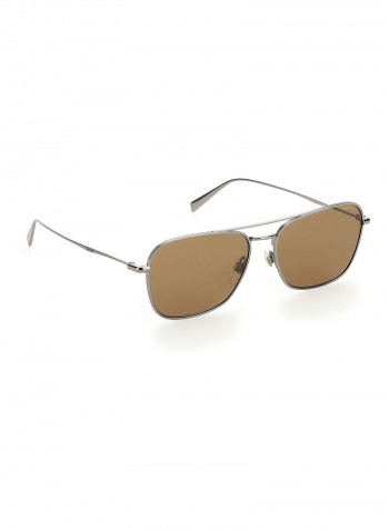Men's Square Frame Sunglasses - Lens Size: 58 mm