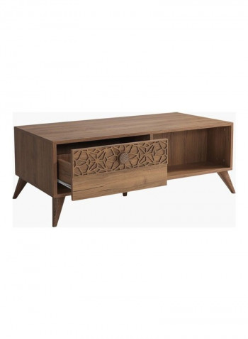 Bloomingdale 1-Drawer Coffee Table Beige