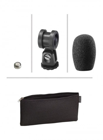 Stereo Condenser Microphone PRO24CMF Black