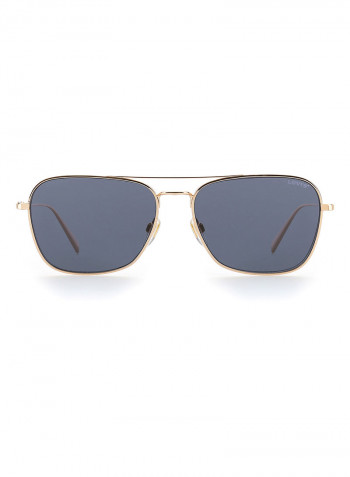 Men's Square Frame Sunglasses - Lens Size: 58 mm