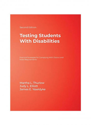 Testing Students With Disabilities Hardcover 2
