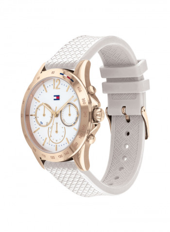 Women's Silicone Chronograph Wrist Watch 1782199