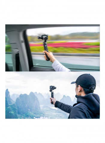 G6 3-Axis Splash Proof Camera Stabilizer Black