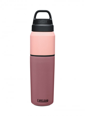Multibev Vacuum Insulated Tumbler Terracotta Rose 650ml