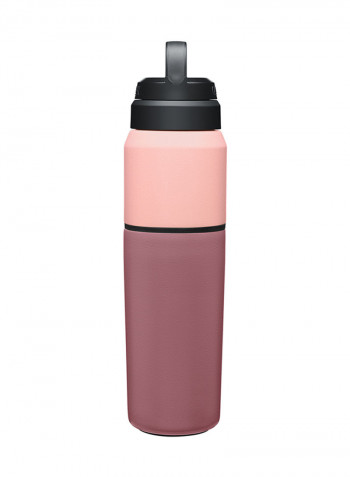 Multibev Vacuum Insulated Tumbler Terracotta Rose 650ml