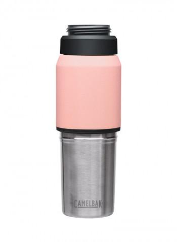 Multibev Vacuum Insulated Tumbler Terracotta Rose 650ml