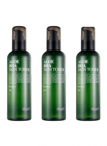 3-Piece Benton Aloe BHA Skin Toner Set 6.7ounce