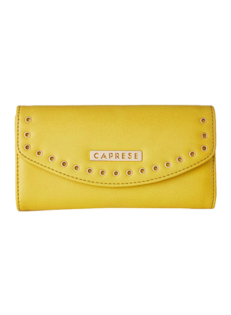 Polyester Blend Wallet WTLINMDYLW Yellow