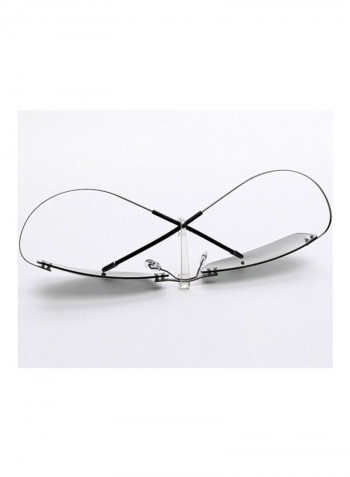Men's Rimless Sunglasses