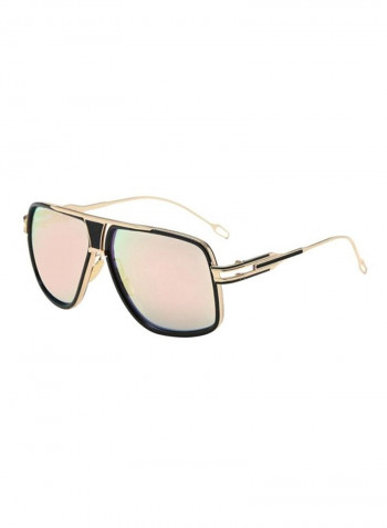 Men's Rectangular Sunglasses - Lens Size: 59 mm