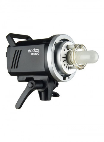 Studio Flash Strobe Light Black