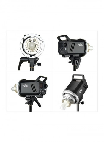 Studio Flash Strobe Light Black