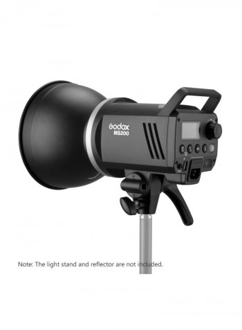 Studio Flash Strobe Light Black