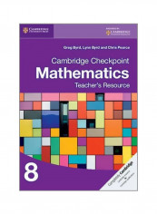 Checkpoint Mathematics With CD ROM: Teacher's Resource 8 Audio Book