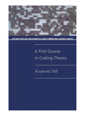 First Course In Coding Theory Hardcover
