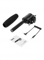 Broadcast Quality Condenser Microphone With Integrated Flash Recorder D50871 Black