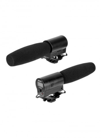 Broadcast Quality Condenser Microphone With Integrated Flash Recorder D50871 Black
