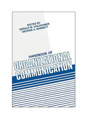 Handbook Of Organizational Communication Hardcover