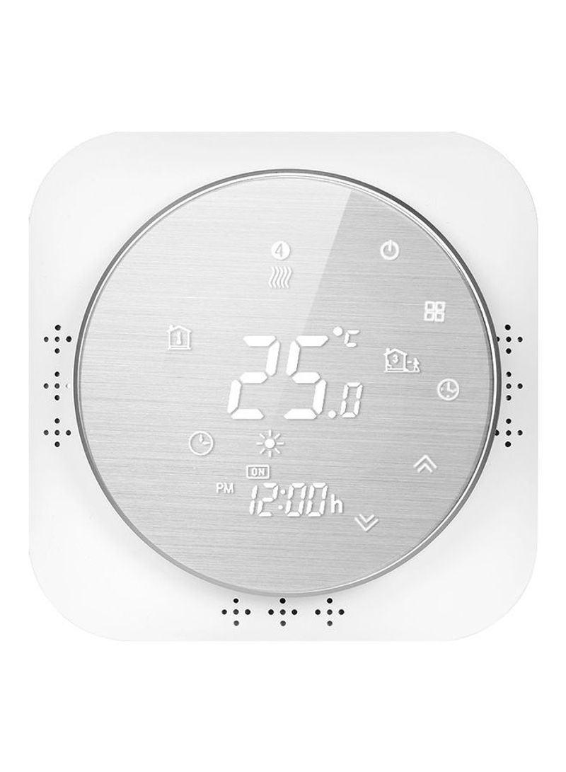 Smart Programmable Thermostat White/Grey