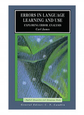 Errors In Language Learning And Use : Exploring Error Analysis Paperback