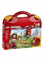 113-Piece Juniors Fire Suitcase Building Set
