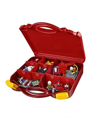113-Piece Juniors Fire Suitcase Building Set