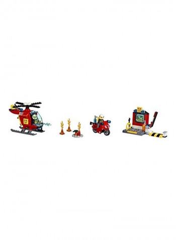 113-Piece Juniors Fire Suitcase Building Set