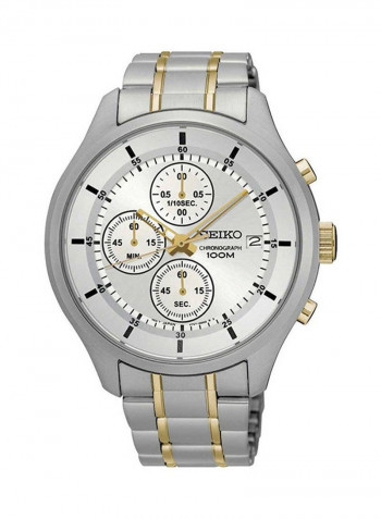Men's Stainless Steel Chronograph Wrist Watch SKS541P1
