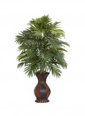 Artificial Areca Palm With Urn Green/Brown 26x24x37inch reviews Artificial Areca Palm With Urn Green/Brown 26x24x37inch