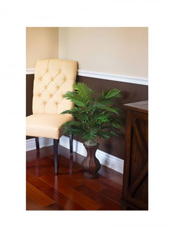 Artificial Areca Palm With Urn Green/Brown 26x24x37inch