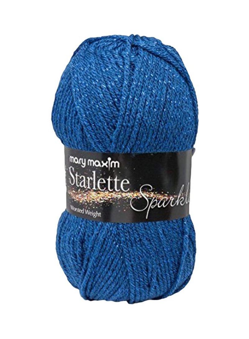 Starlette Sparkle Yarn Royal 4x8x3inch