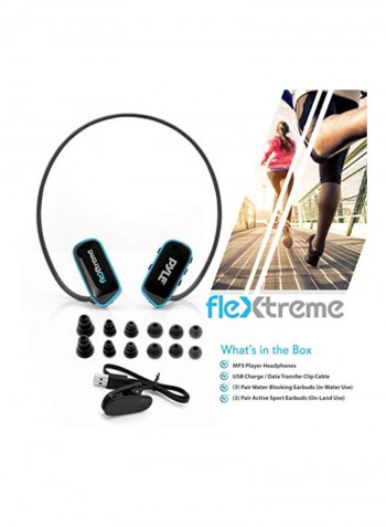 V2 Flextreme Sports In-Ear MP3 Player Black/Blue/White