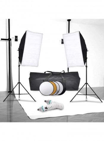 Photography Studio Lighting Kit Black/White