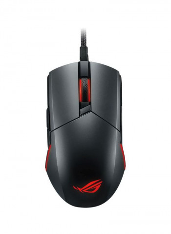 Pugio P503 Wired Optical Gaming Mouse Black