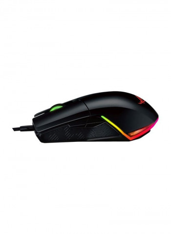 Pugio P503 Wired Optical Gaming Mouse Black
