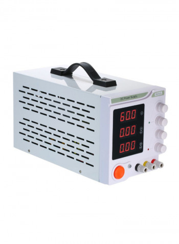 3-Digit Regulated DC Power Supply Tool White