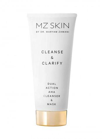 Cleanse And Clarify Dual Action AHA Cleanser Mask