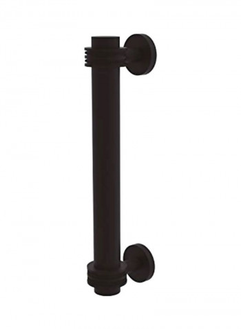 Dotted Accents Brass Door Pull Oil Rubbed Bronze