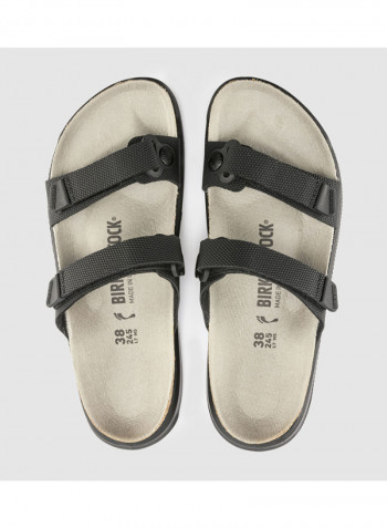 Comfortable Sahara Slides Black
