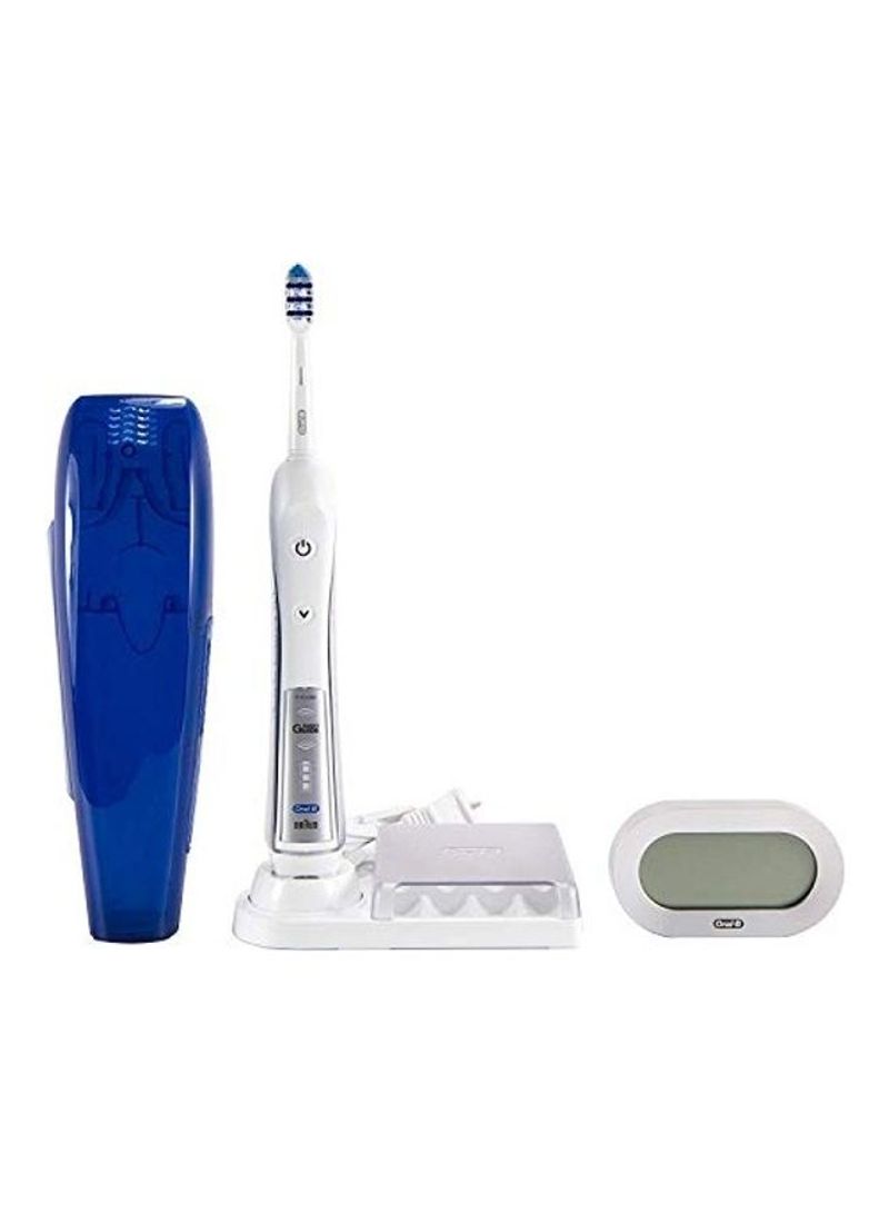 Electric Toothbrush with Charger and Travel Case White
