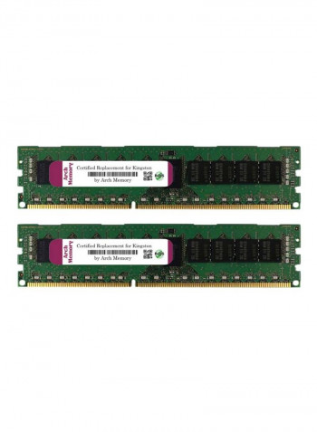 2-Piece RDIMM DDR3 RAM For KVR1333D3D8R9SK2 8GB
