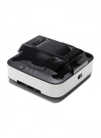 5000 mAh Spark Portable Charging Station Black/Silver