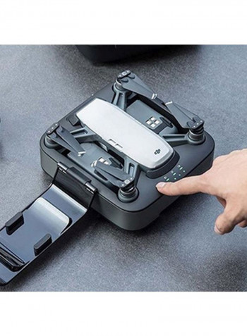 5000 mAh Spark Portable Charging Station Black/Silver