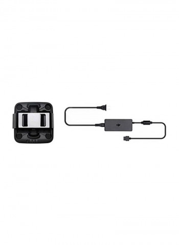 5000 mAh Spark Portable Charging Station Black/Silver