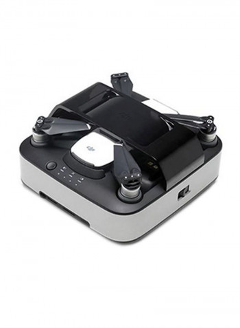 5000 mAh Spark Portable Charging Station Black/Silver