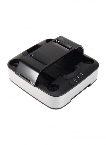5000 mAh Spark Portable Charging Station Black/Silver
