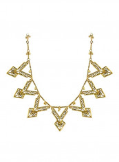 Metal Chevron Design Bib Necklace reviews Metal Chevron Design Bib Necklace