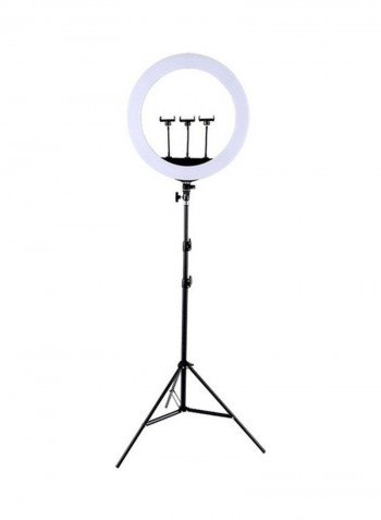 LED Tripod Mount Ring Light 21inch Black